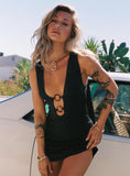 Steward Mini Dress Black