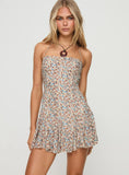 Delamere Mini Dress Multi Floral