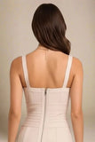 Bek Bandage Dress Cream