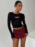 Volley Mini Skort Cherry Red Tall