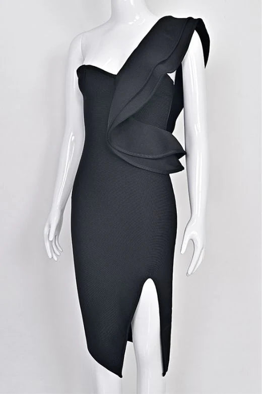 Hayley Bodycon Dress Classic Black