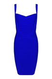 Heidi Bandage Mini Dress Royal Blue
