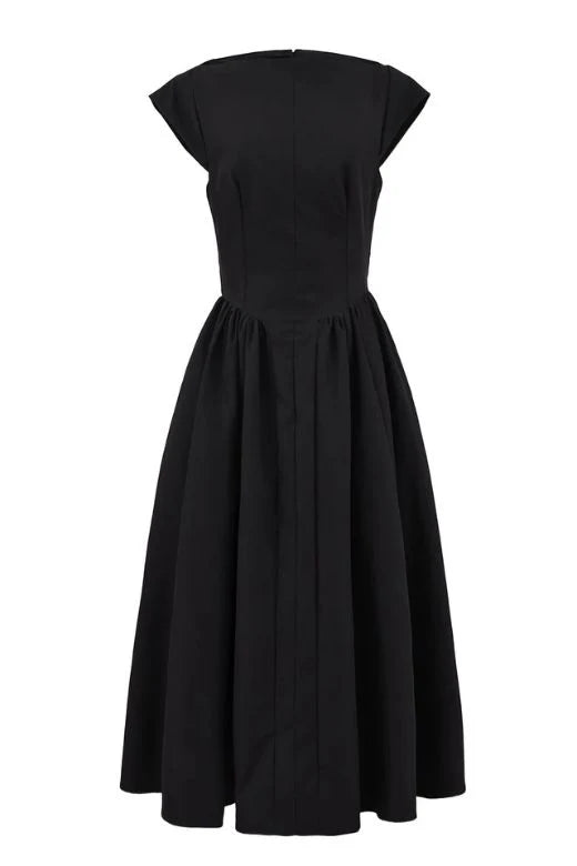 Stella Midi Dress Classic Black Sale