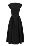 Stella Midi Dress Classic Black Sale