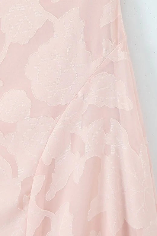 Ivy Bodycon Maxi Dress Dusty Pink