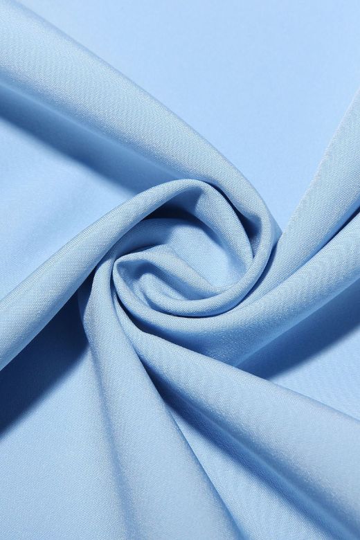 Capri Strapless Midi Dress Sky Blue