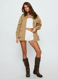 Philette Oversized Jacket Camel