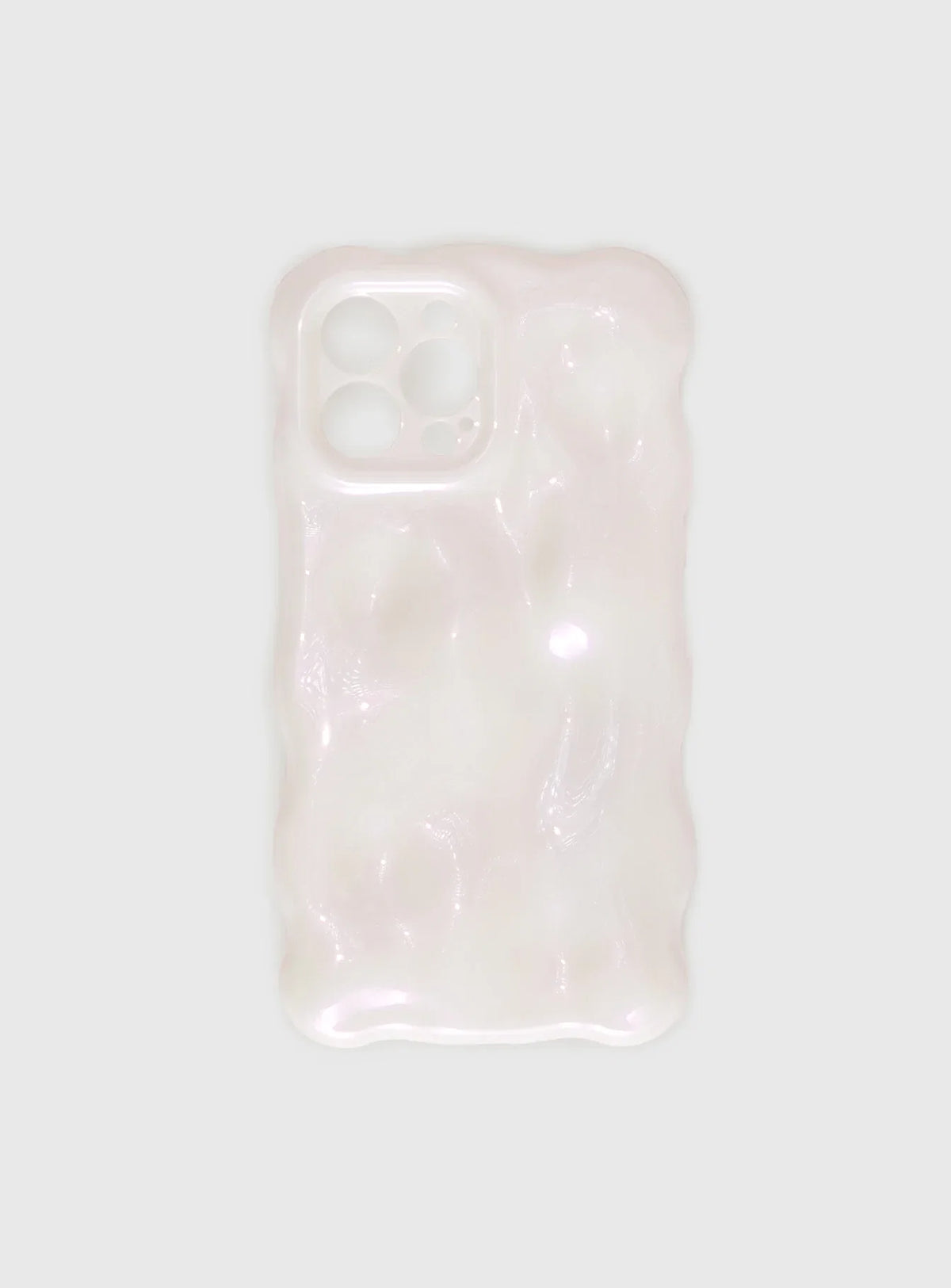 Maceline iPhone Case White Pink