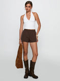 Borderline Track Short Brown Blue