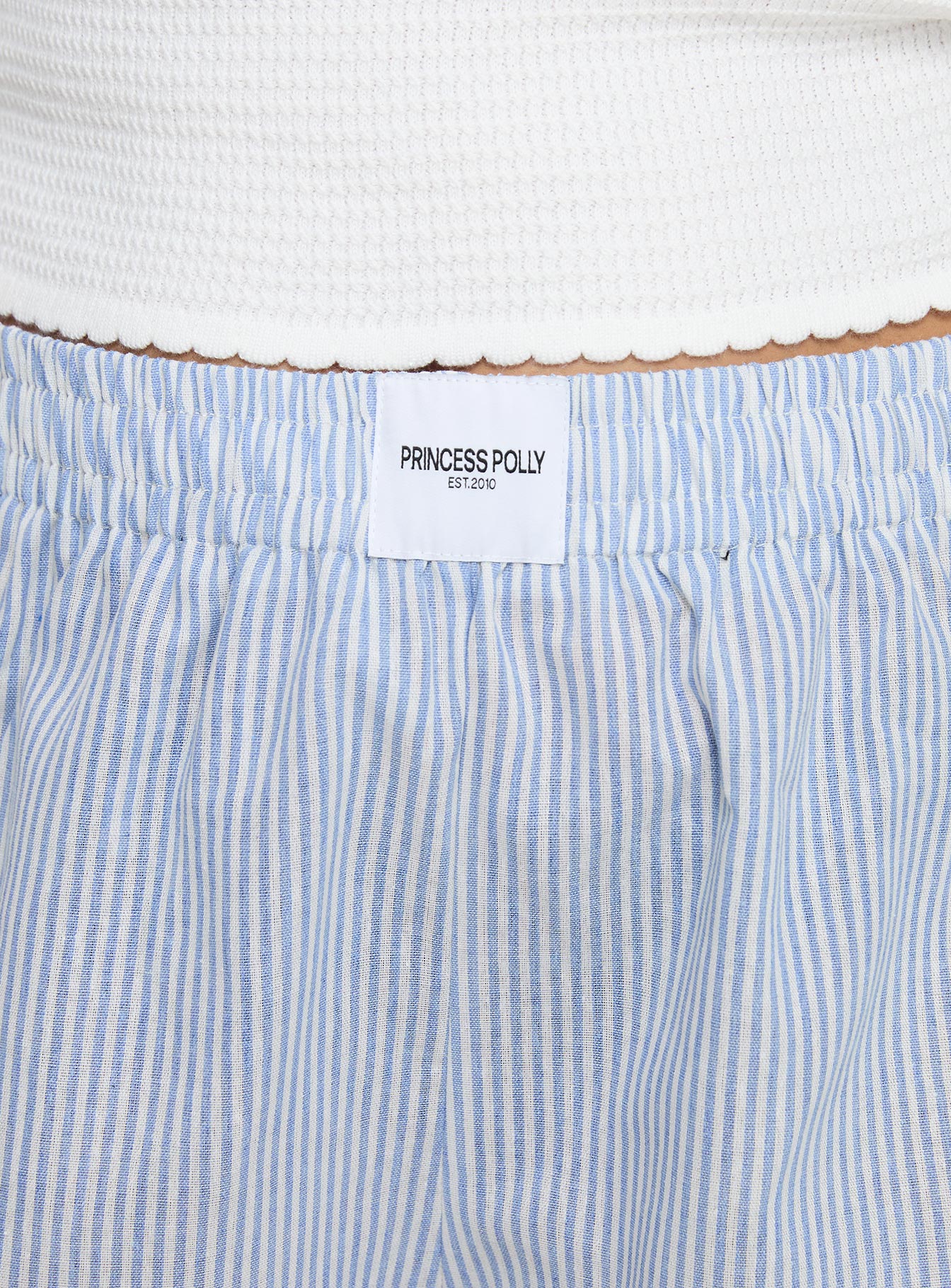 Sincar Boxer Shorts Blue / White Stripe Curve