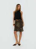 Anatola Midi Skirt Leopard