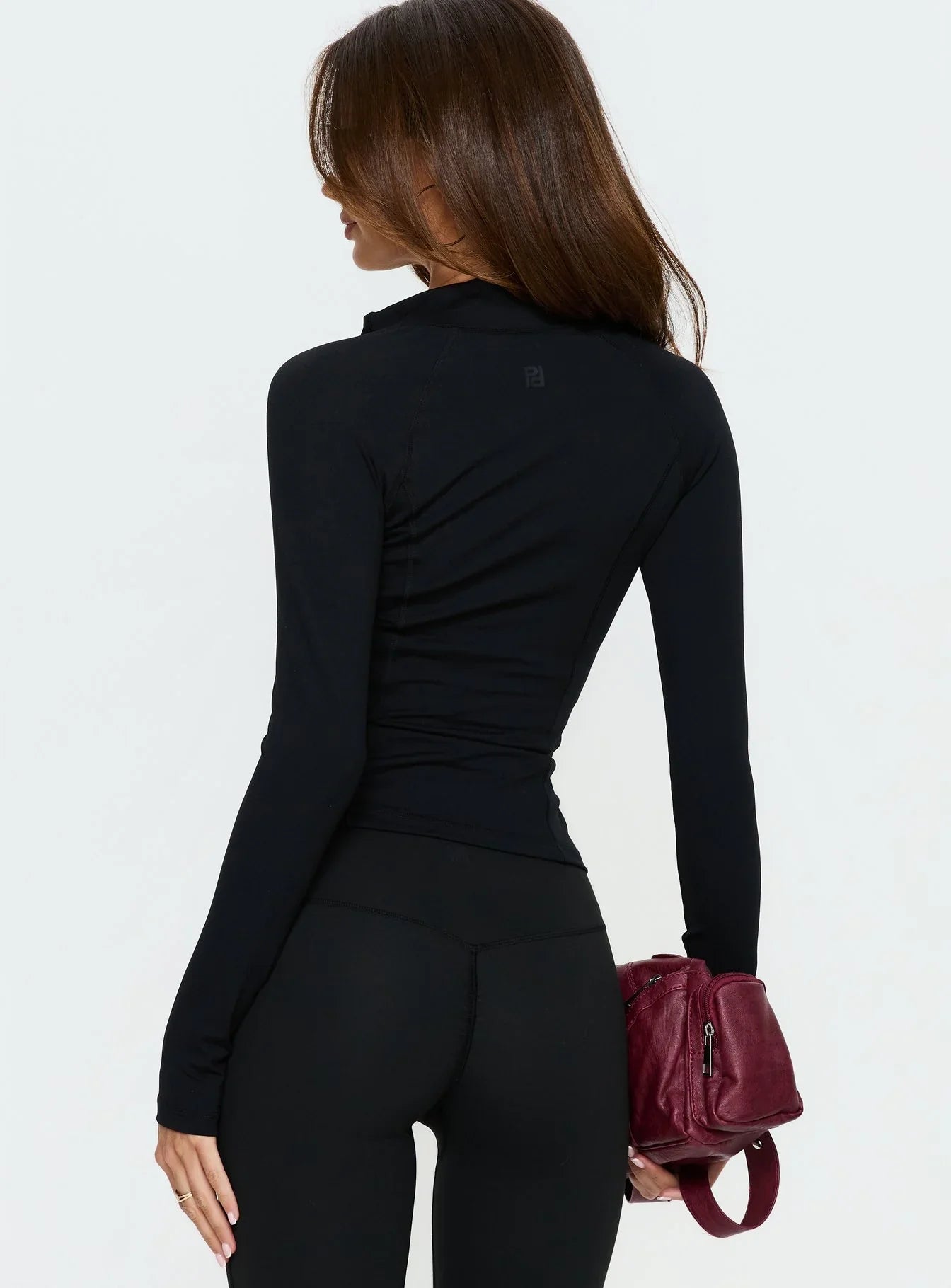 Pivot Active Zip Through Jacket Black