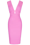 Bay Bandage Dress Blush Pink Sale