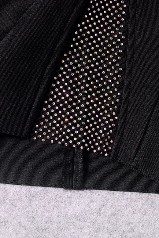 Sofie Bodycon Mini Dress Classic Black Sale