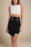 Jessie Mini Pencil Skirt Classic Black