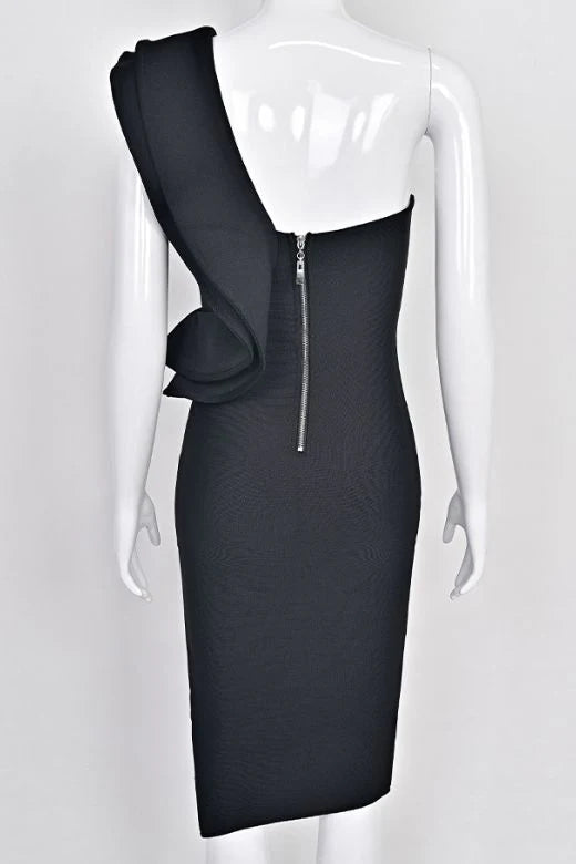 Hayley Bodycon Dress Classic Black