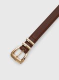 Secret Moments Belt Brown Gold