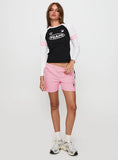Bend It Athletic Shorts Pink