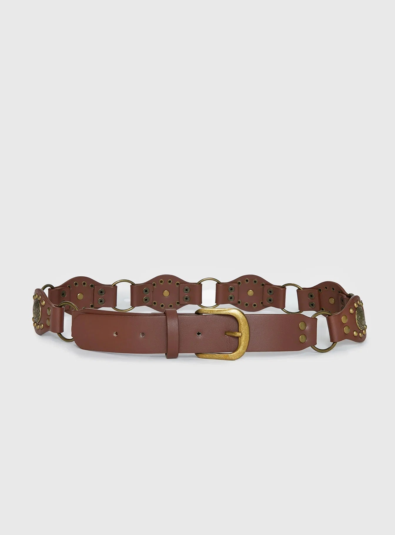 Perfect Cadence Belt Brown Gold