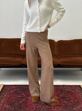 Bekki Wide Leg Knit Pant Mocha