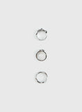 Two Young Hearts Ring Pack Silver