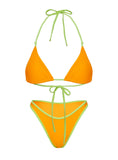 Sandbar Bikini Bottoms Orange Green