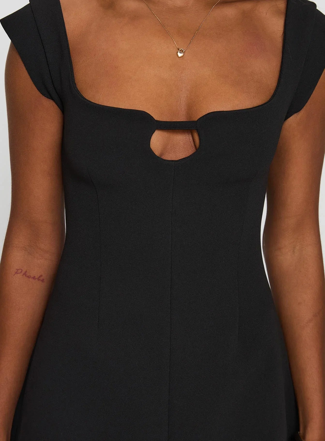 Sylvette Mini Dress Black