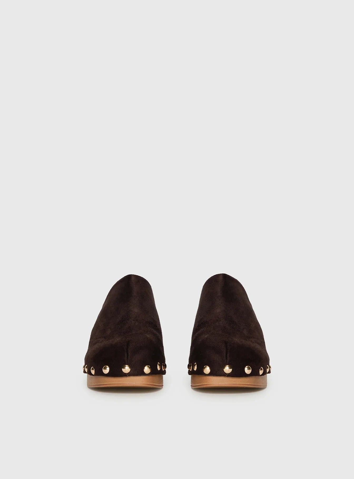 Therapy Banks Platform Clog Heels Brown