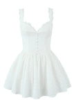 Mari Bodycon Mini Dress White Pearl Sale