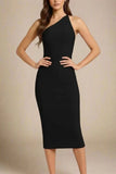 Joi Bodycon Midi Dress Classic Black