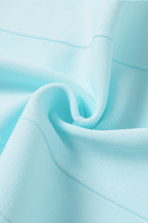 Maria Bandage Mini Dress Baby Blue