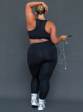 Unstoppable Activewear 7 8 Leggings Black Curve