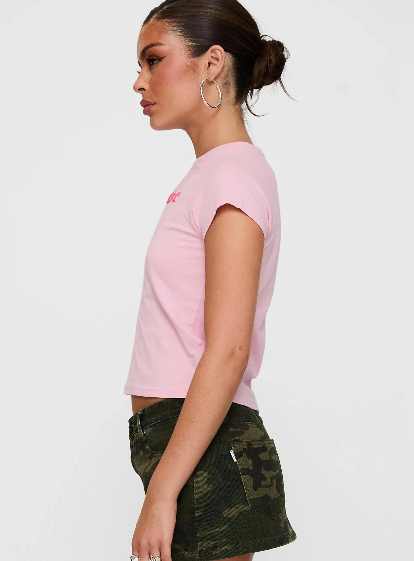I'm A Star Graphic Top Pink