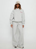 Princess Polly Stargirl Hoodie Grey Marle