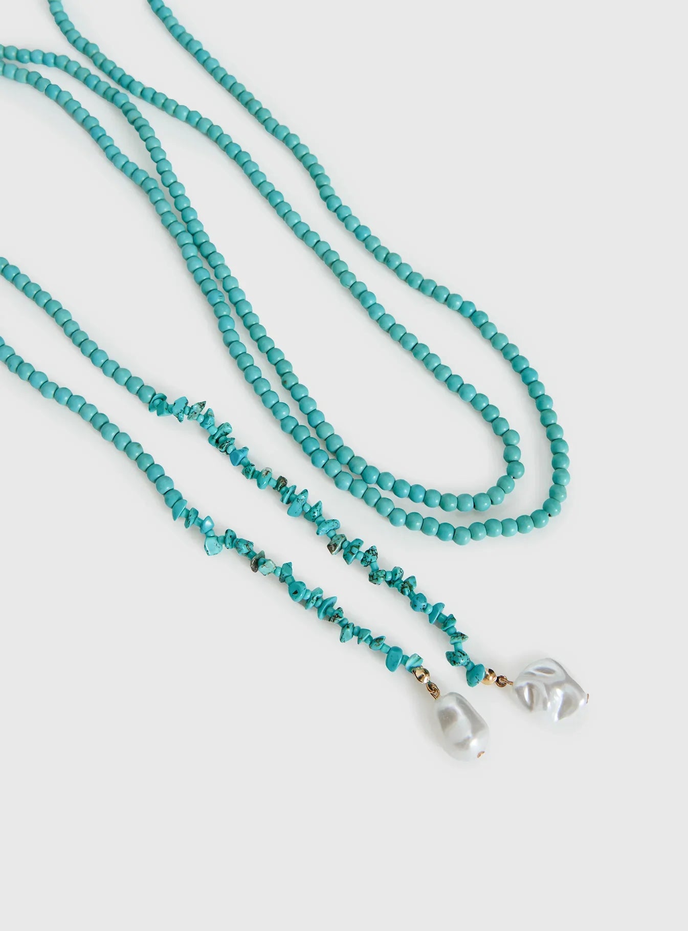 Evadnie Layered Necklace Turquoise