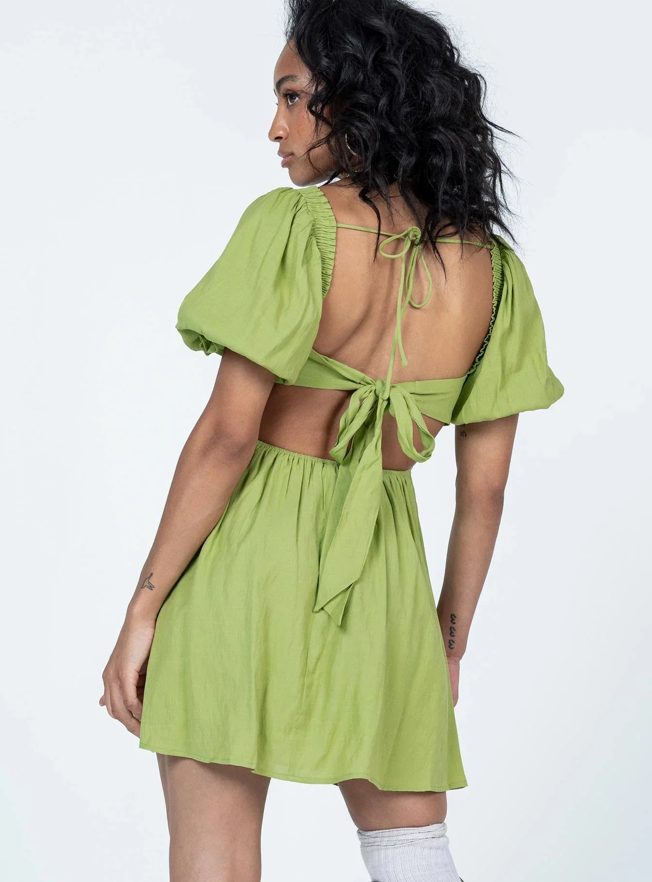 Dani Mini Dress Green