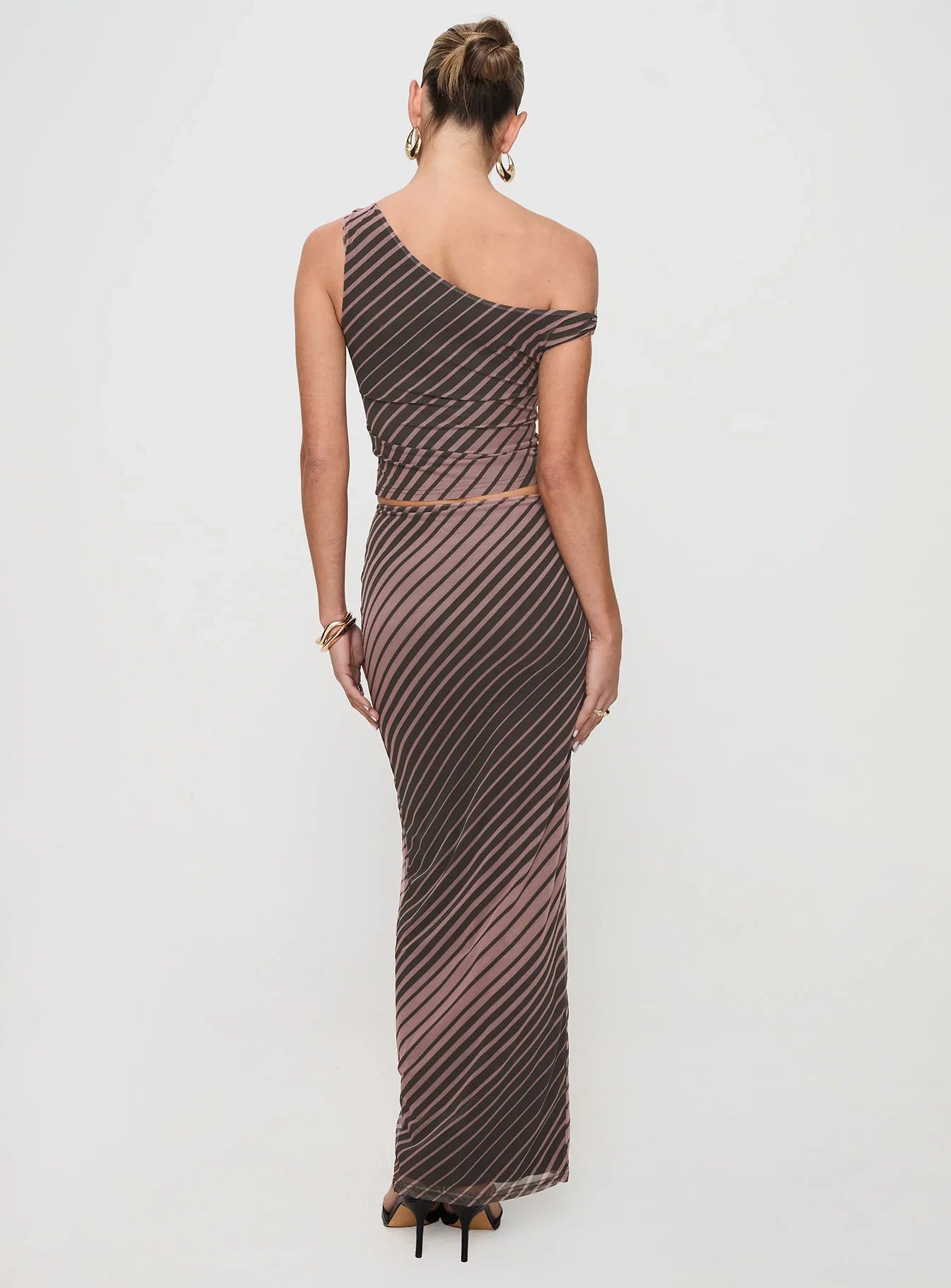 Whiley Maxi Skirt Multi Stripe