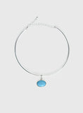 Vanita Necklace Silver Turquoise