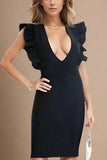 Phoebe Bodycon Dress Classic Black