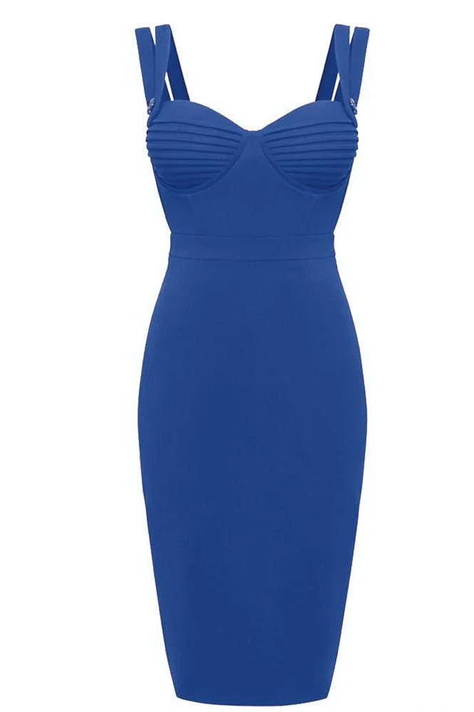Kate Bandage Dress Royal Blue