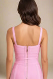 Bek Bandage Dress Blush Pink