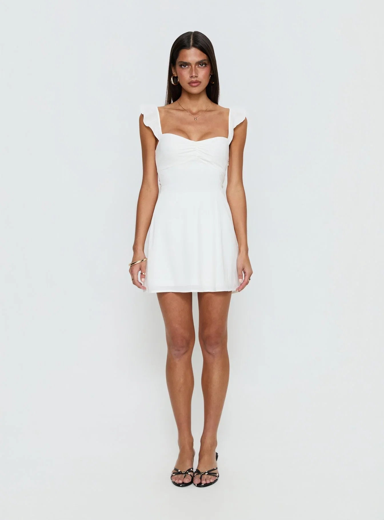 Landon Mini Dress White