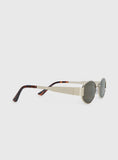 Since New York Sunglasses Gold Brown