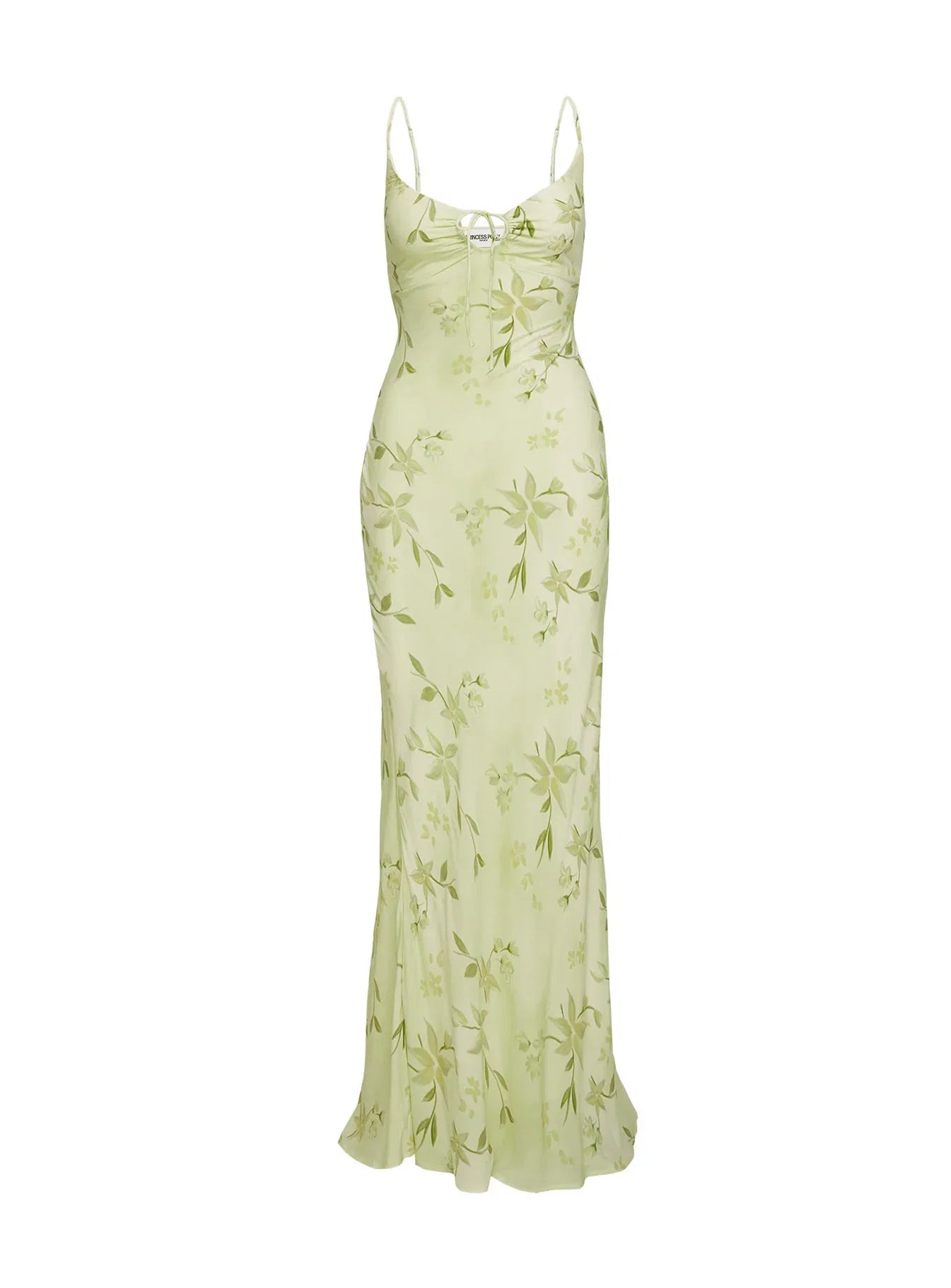 Lauraline Maxi Dress Green / Floral