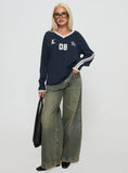 Spectate Top Long Sleeve Navy