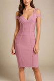 Sia Bandage Dress Ballet Pink