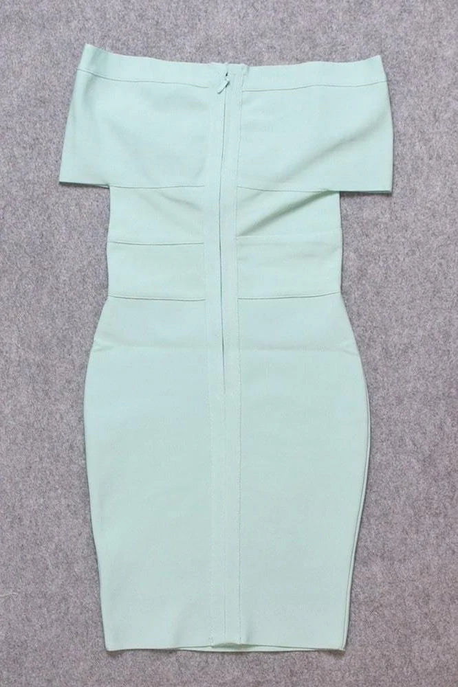 Bea Bandage Dress Mint Green