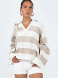 Rick Sweater White Beige