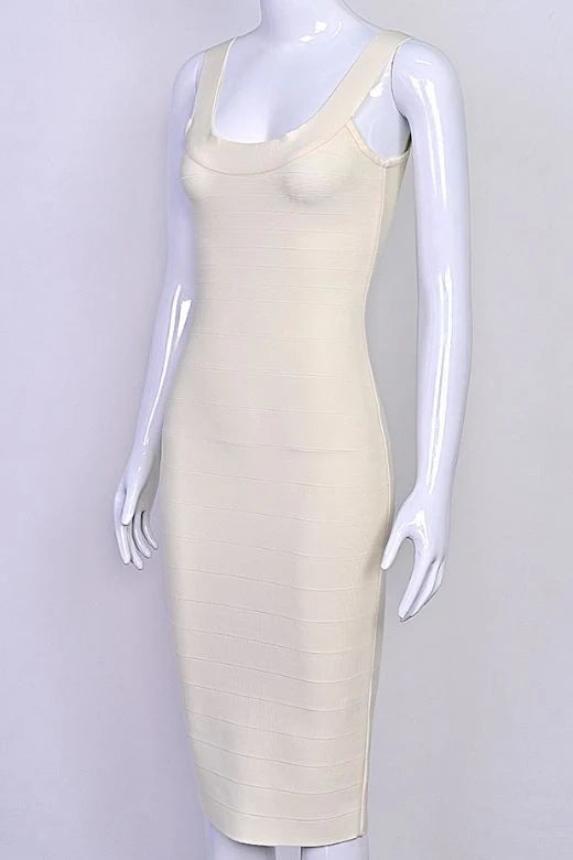 Cindy Bandage Midi Dress Army Green