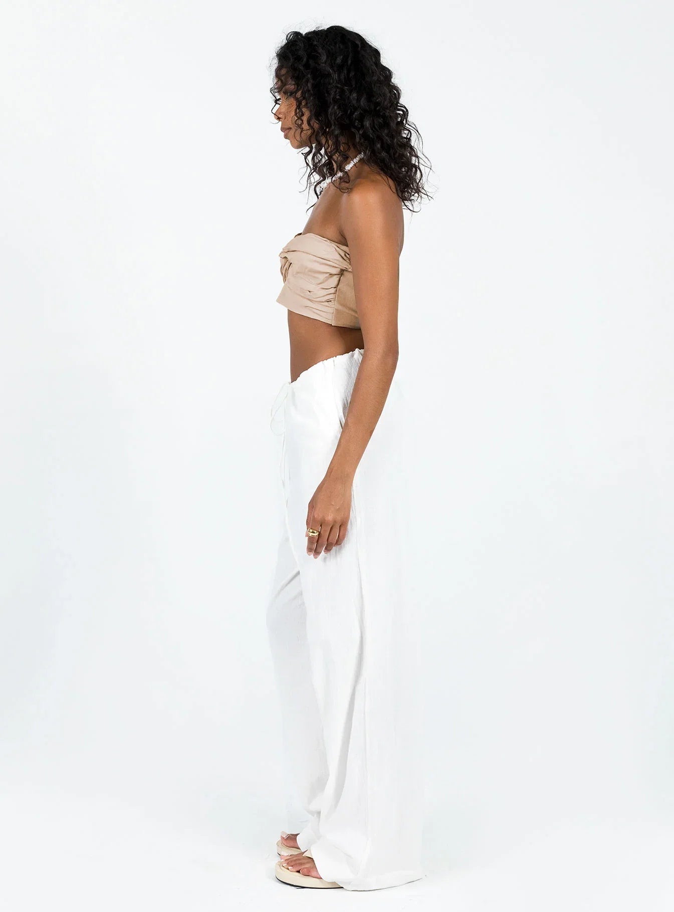 Morland Pants White
